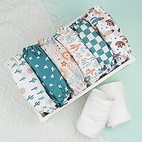 Vista 3 de Mama Koala Pañales de tela para bebé 3.0 con 6 insertos, con 2 bolsas reutilizables para húmedo y seco