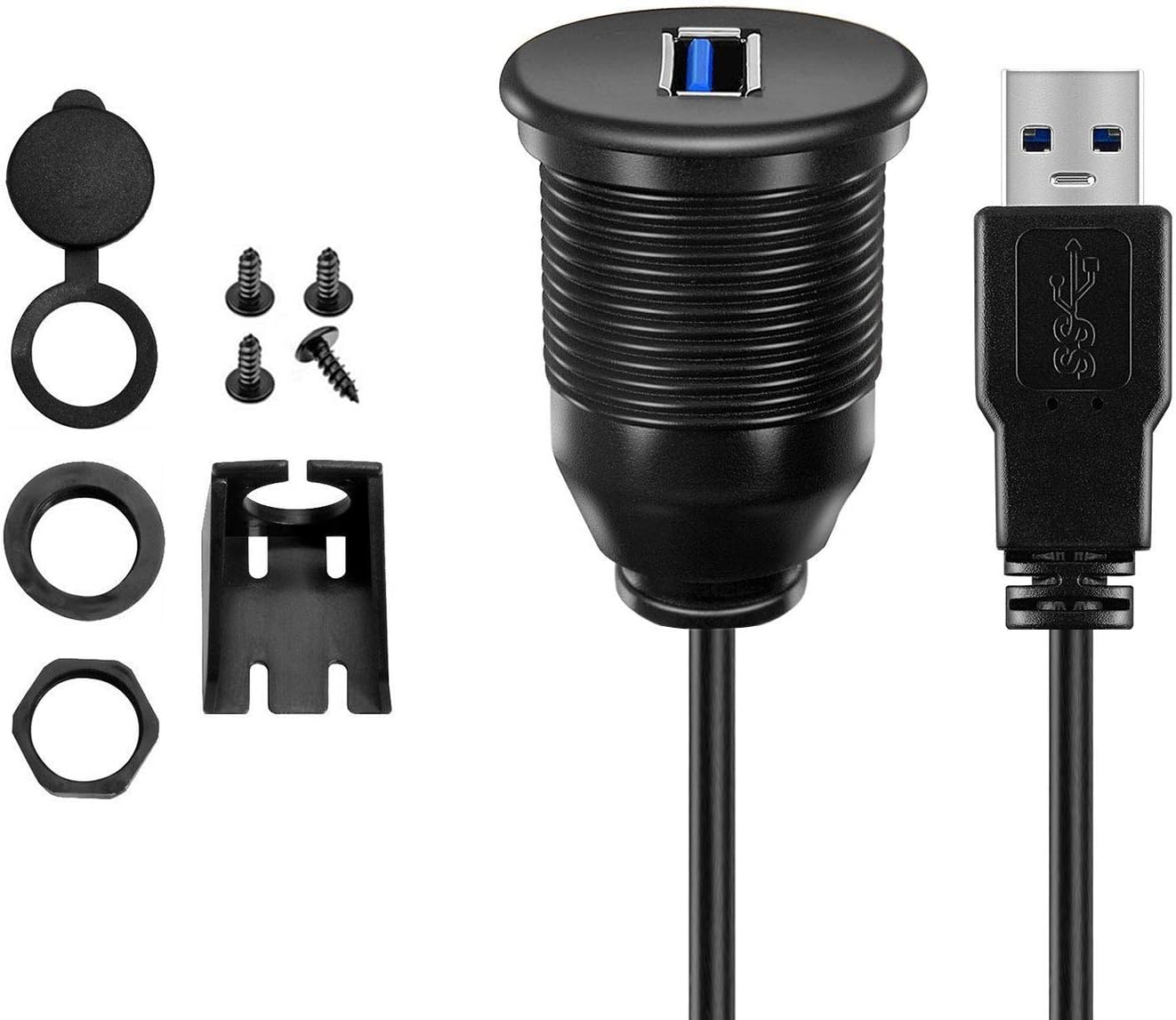 SINCODA USB 3.0 Mount Cable-6 (Round Single USB3.0)