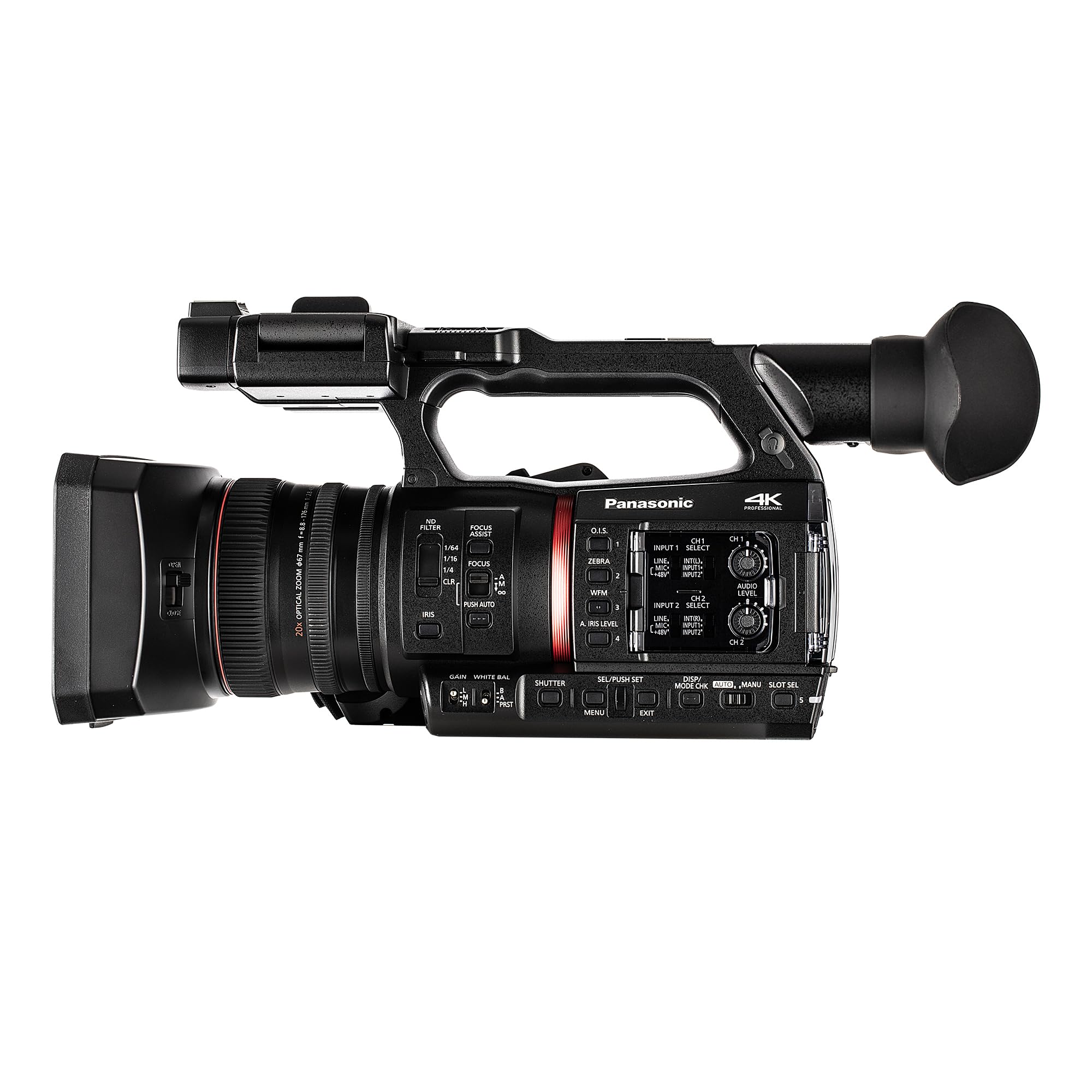 Amazon.com : Panasonic AG-CX350 4K UHD Professional Handheld
