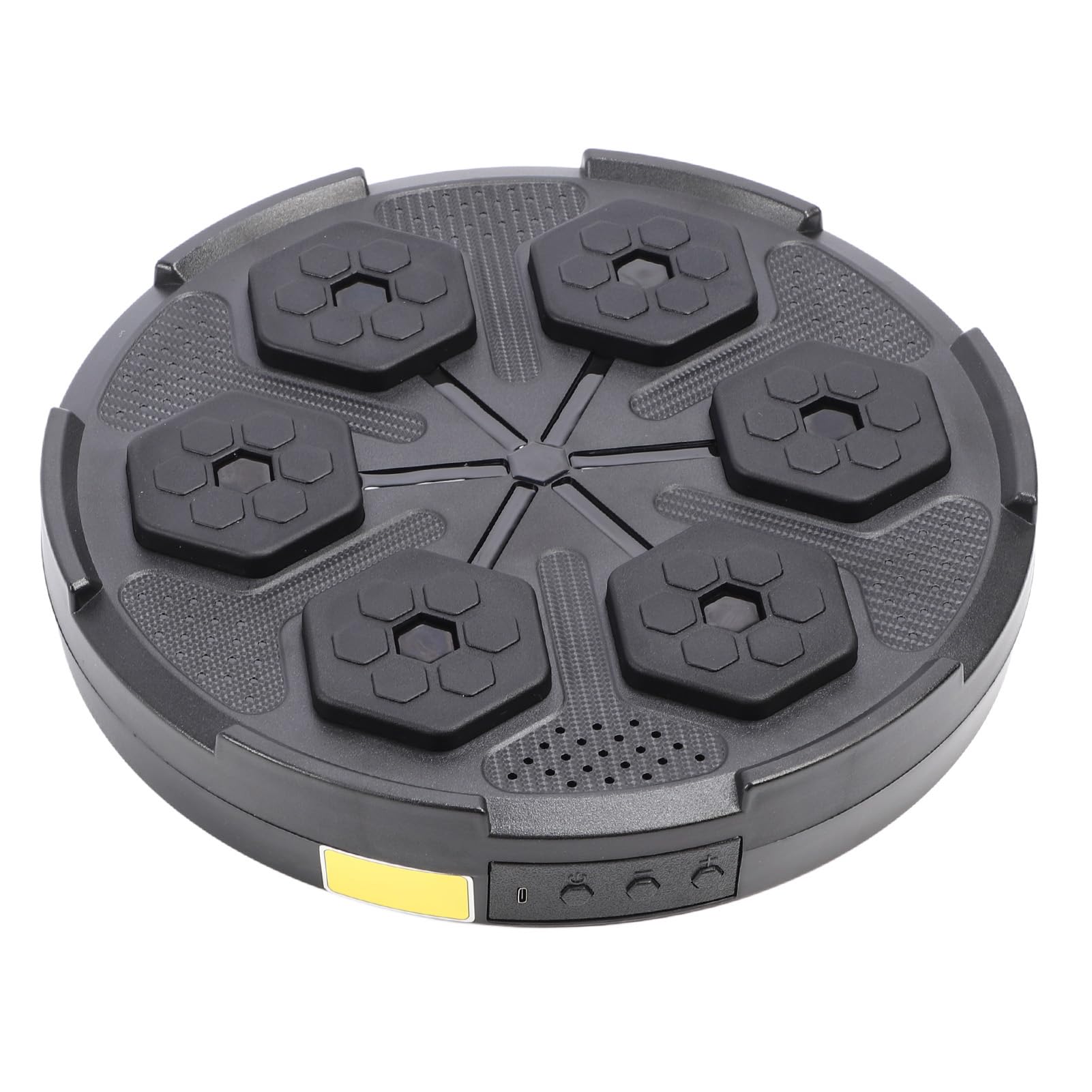 Headerbs Musikboxmaschine mit Bluetooth-Smart-Stanzziel für das Training an der Wand | Hochelastischer Schaumstoff, 6 Zielpositionen, 2000-mAh-Akku, 15 Lautstärkestufen, Telefonmusik über Bluetooth verbinden