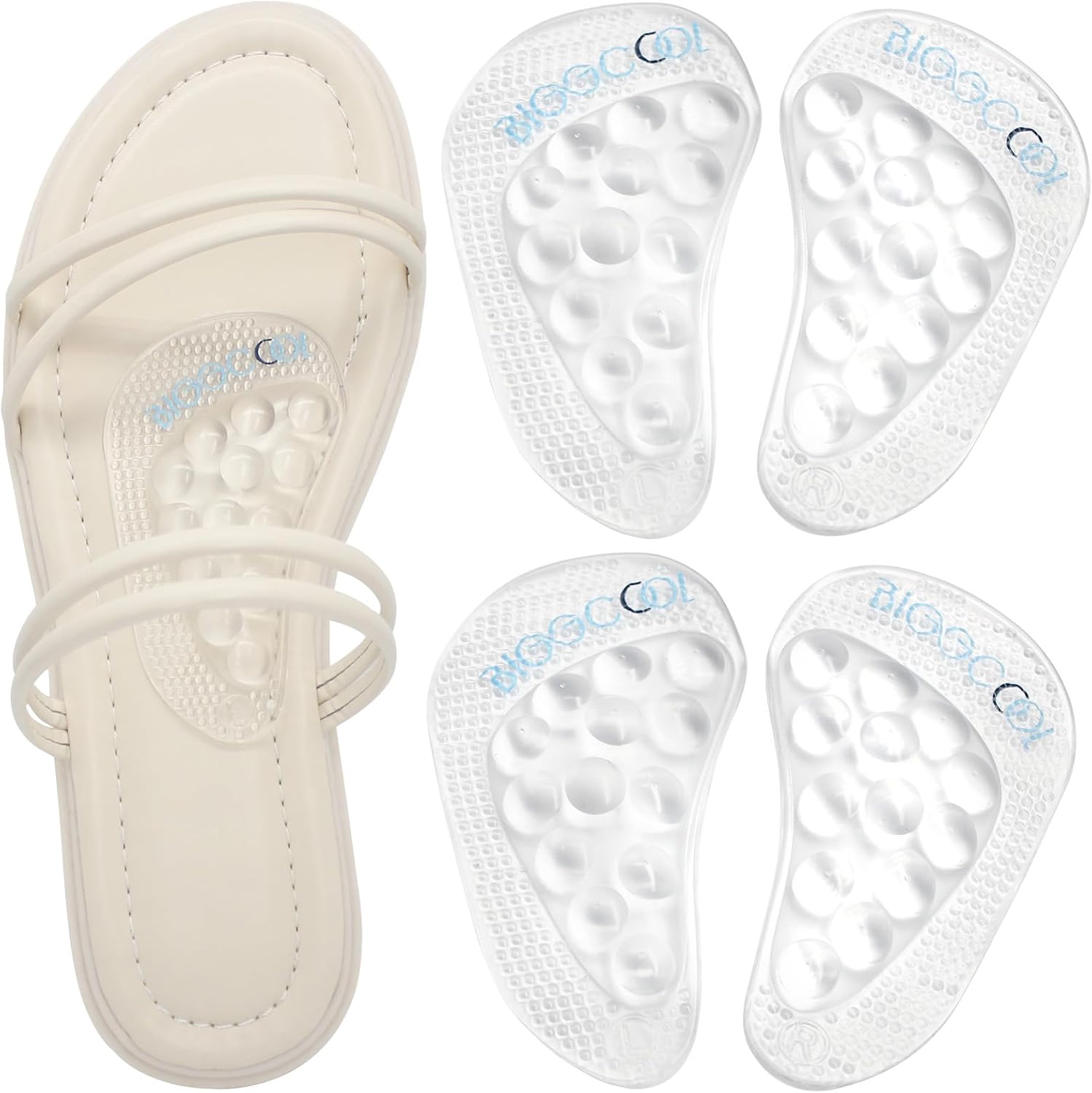 BIGGCOOL Arch Support Inserts, Arch Support Insoles for
