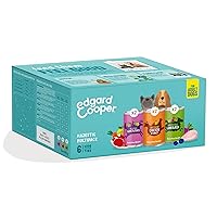 Edgard & Cooper Lattine Cibo Umido per Cani Adulti Senza Cereali Mangime Naturale