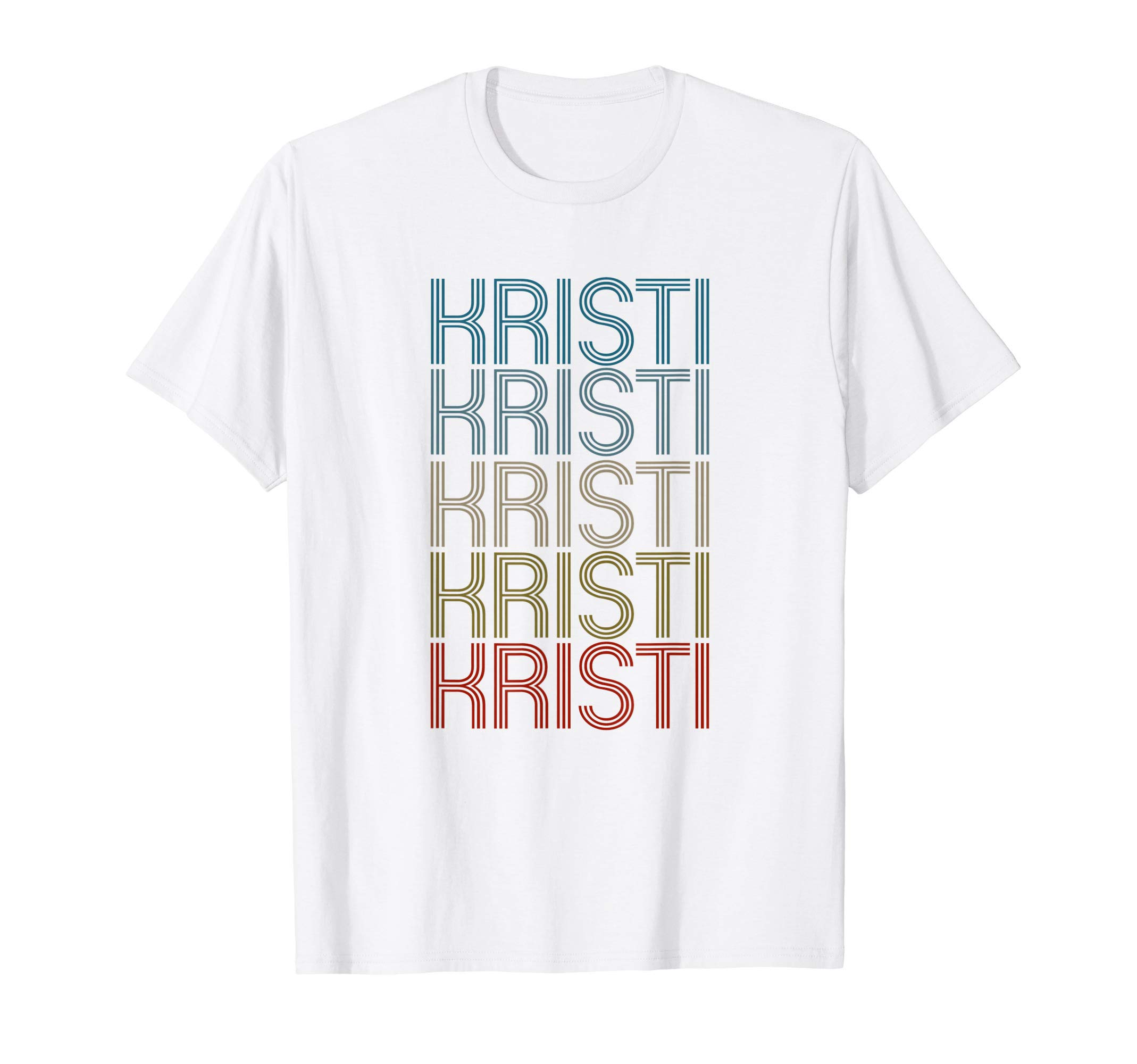 Kristi First Name Vintage Retro T-Shirt