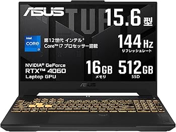 Amazon.co.jp: ASUS ゲーミングノートPC TUF Gaming F15 15.6インチ