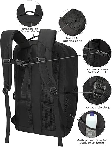 Miniatura 4 de KEOFID Mochila de viaje para hombres y mujeres, mochila resistente al agua, mochila para la universidad, mochila casual para senderismo y gimnasio,