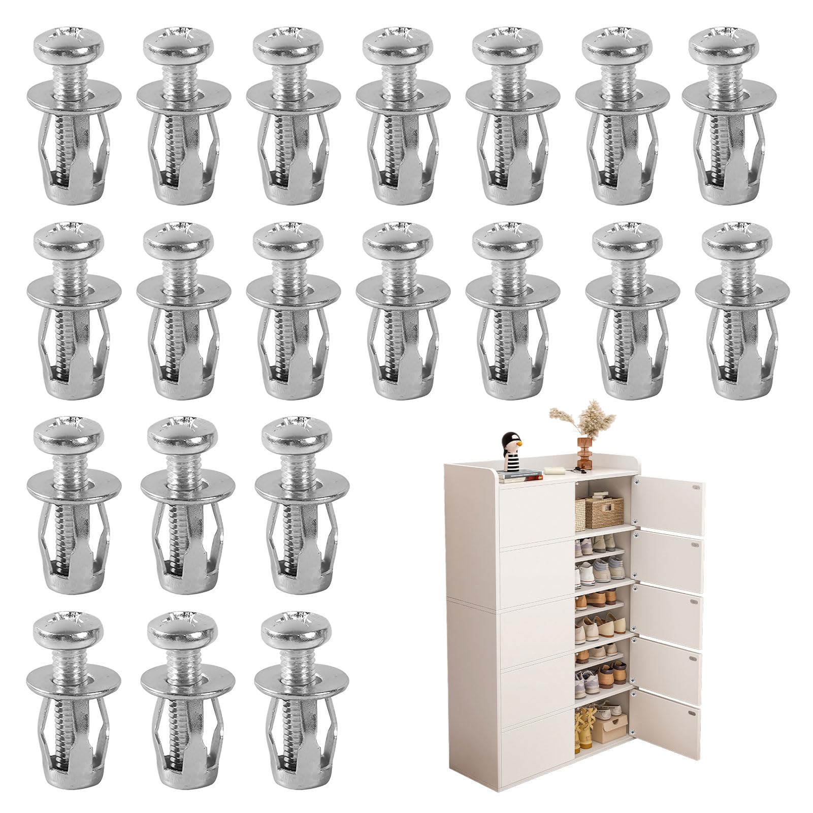 Hollow Wall Fixings M4x20mm Extra Short
