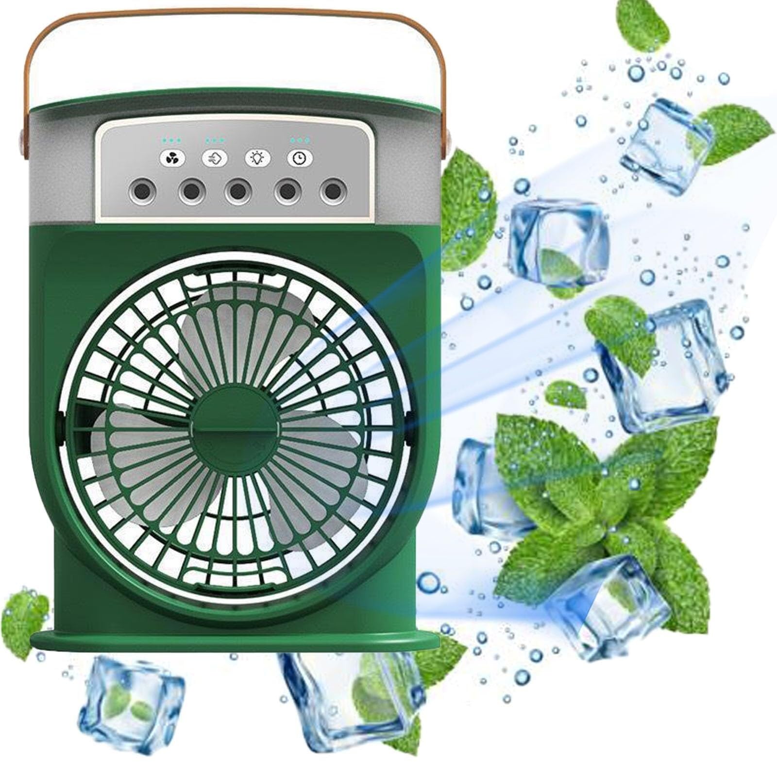 Scumlovy Polarlux Air Cooler, Airfrost Cooler Fan, Conditioner, Ice Portable Cooling Fan For Home Office(Green)