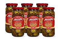 Vista 12 de Mezzetta Pimientos de Jalapeño Domados en Cubitos, Calor Medio Kosher, Sin Gluten, Keto Frasco de 16 Onzas (Paquete de 6)