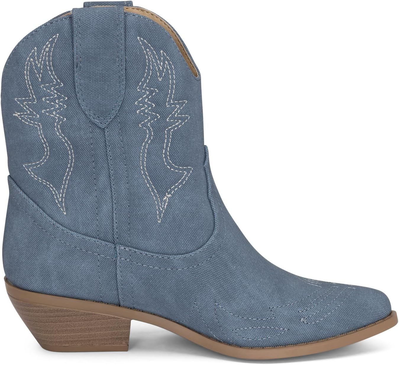 Chariot & Co -Susan- Womens Cowboy Cowgirl Western Ankle Booties Pointed Toe Boots