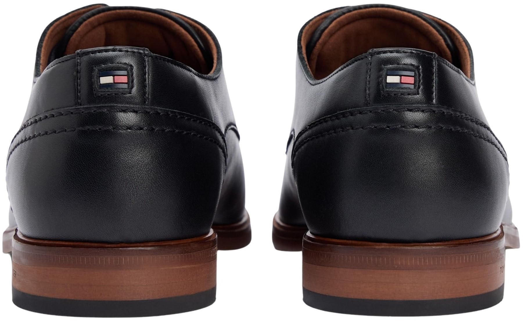 Tommy Hilfiger Hilfiger Leather Dress Shoe Fm0fm05777, Scarpe Derby Uomo