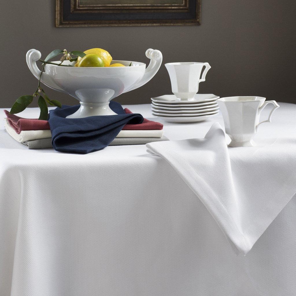 Squire by Sferra - Oblong Tablecloth 70x162 (Grey)