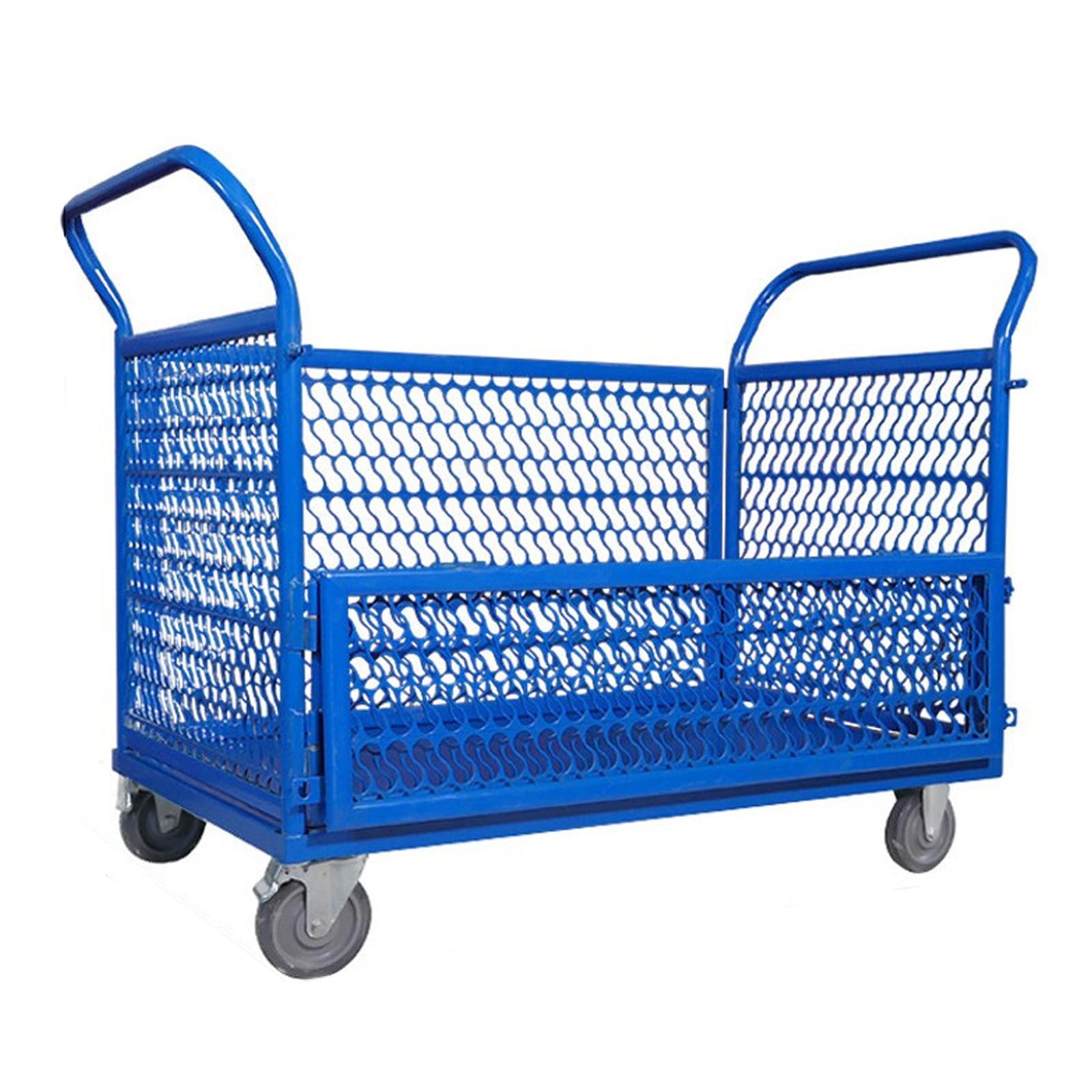 Amazon.co.jp: WJW メッシュ カゴ台車 大型メッシュ台車 折りたたみ