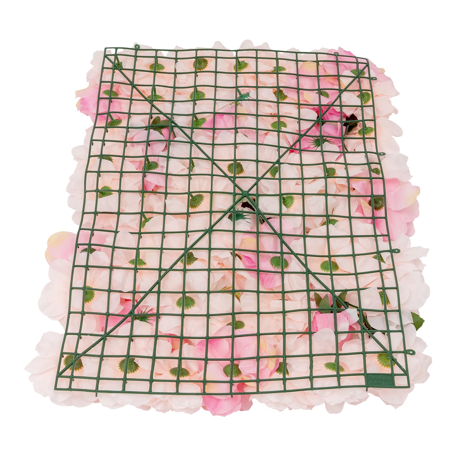 6 pannelli da parete per fiori, 40 x 60 cm, decorazione di fiori artificiali, pareti di rose, rose, piante acquatiche, fiori da parete, sfondo fai da te, per feste di matrimonio
