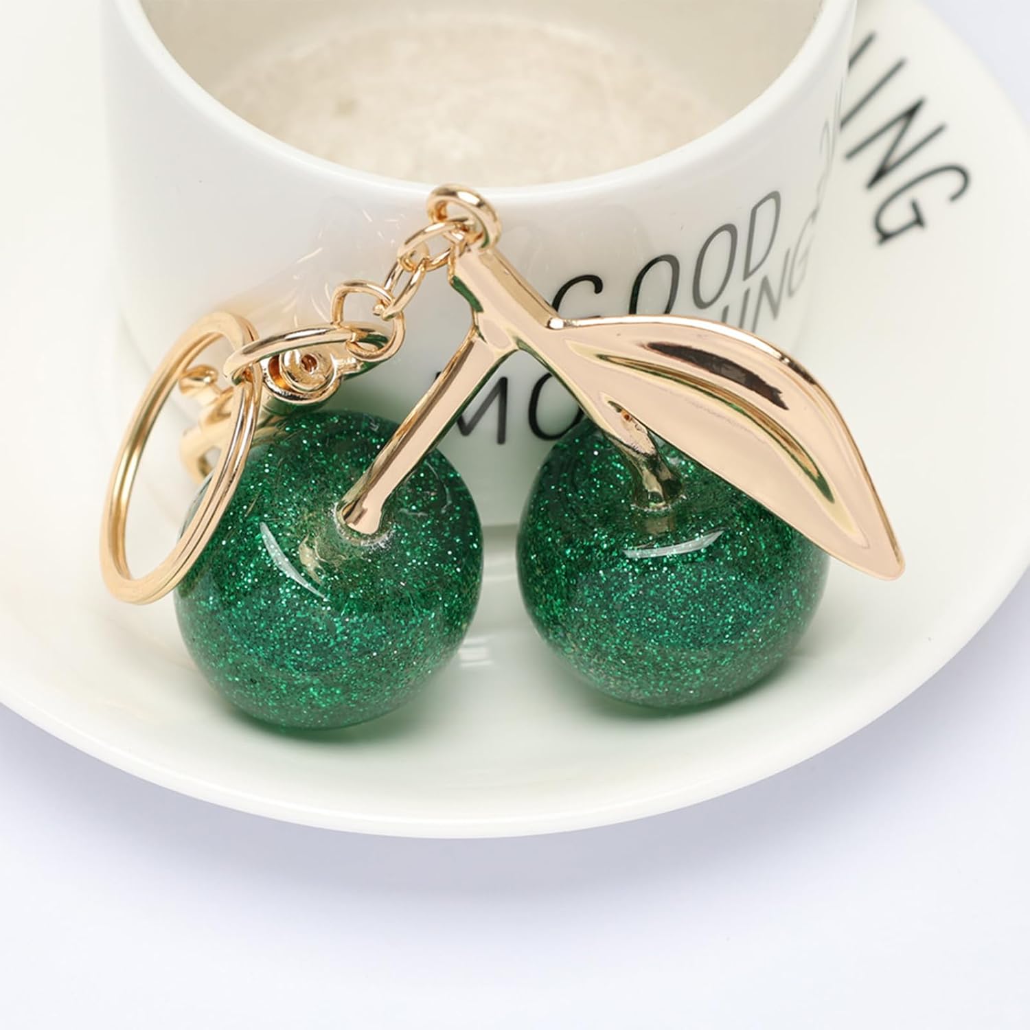 Fruit Bag Charm Purse Charms Keychain Strawberry Cherry Accessories Keychain For Women Birthday Valentine Day Gifts - Image 5