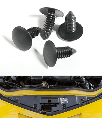 Miniatura 4 de Zlirfy Paquete de 4 clips de sujeción de remaches, clips de remache para sujetadores de parachoques, tapones de parachoques, clips de cubierta de