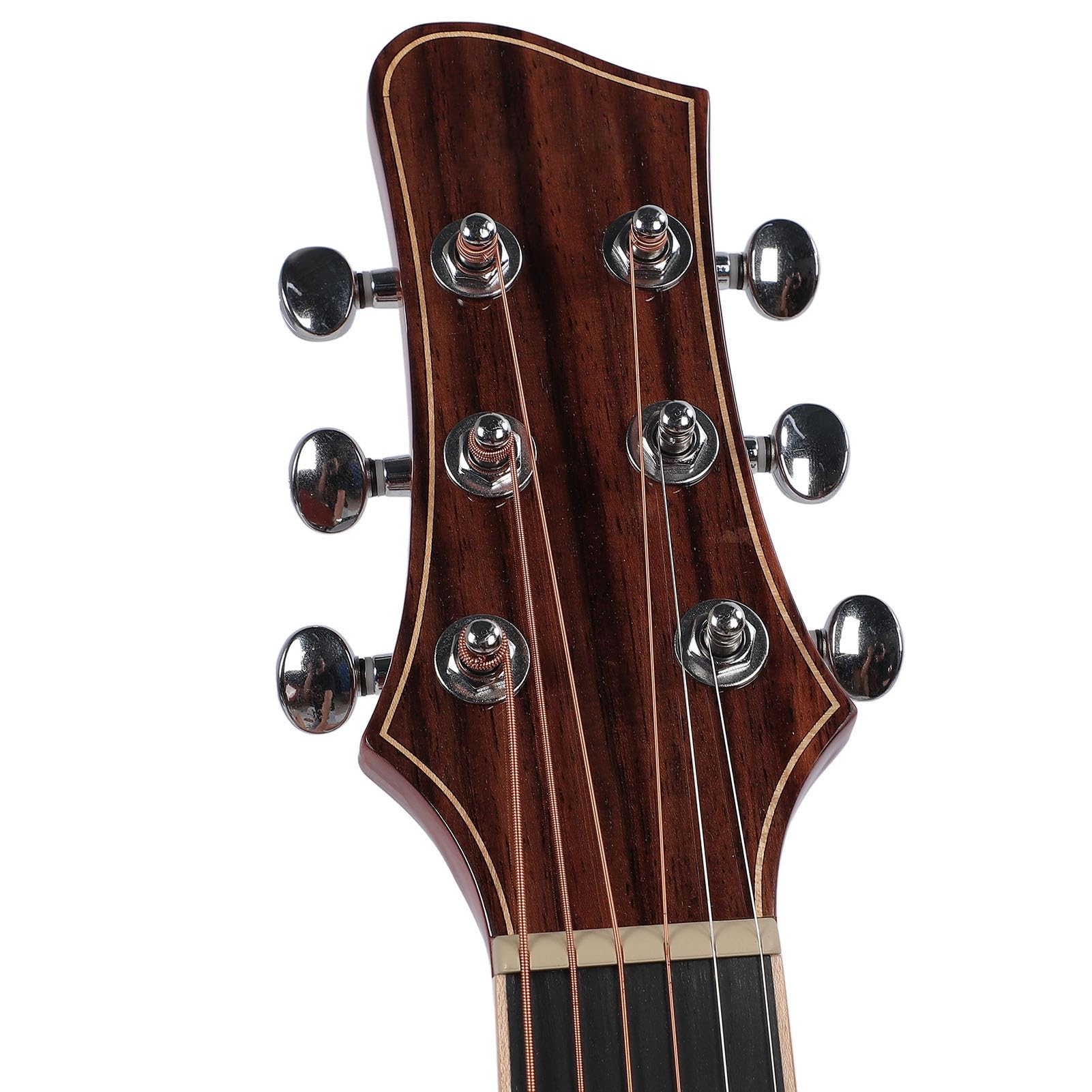 Folk Guitar Acoustic Guitar Irin 3670 36 Cal Drewniany Instrument dla Początkujących Dorosłych Dzieci, Maureta świerkowy z Tunerem Torebki (Nature Wood Kolor)