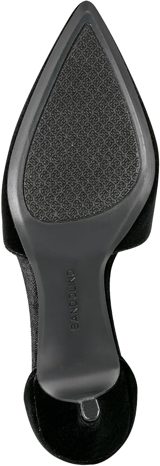 Bandolino Women's Zeffer Pump 5 Black Velvet thumbnail 5