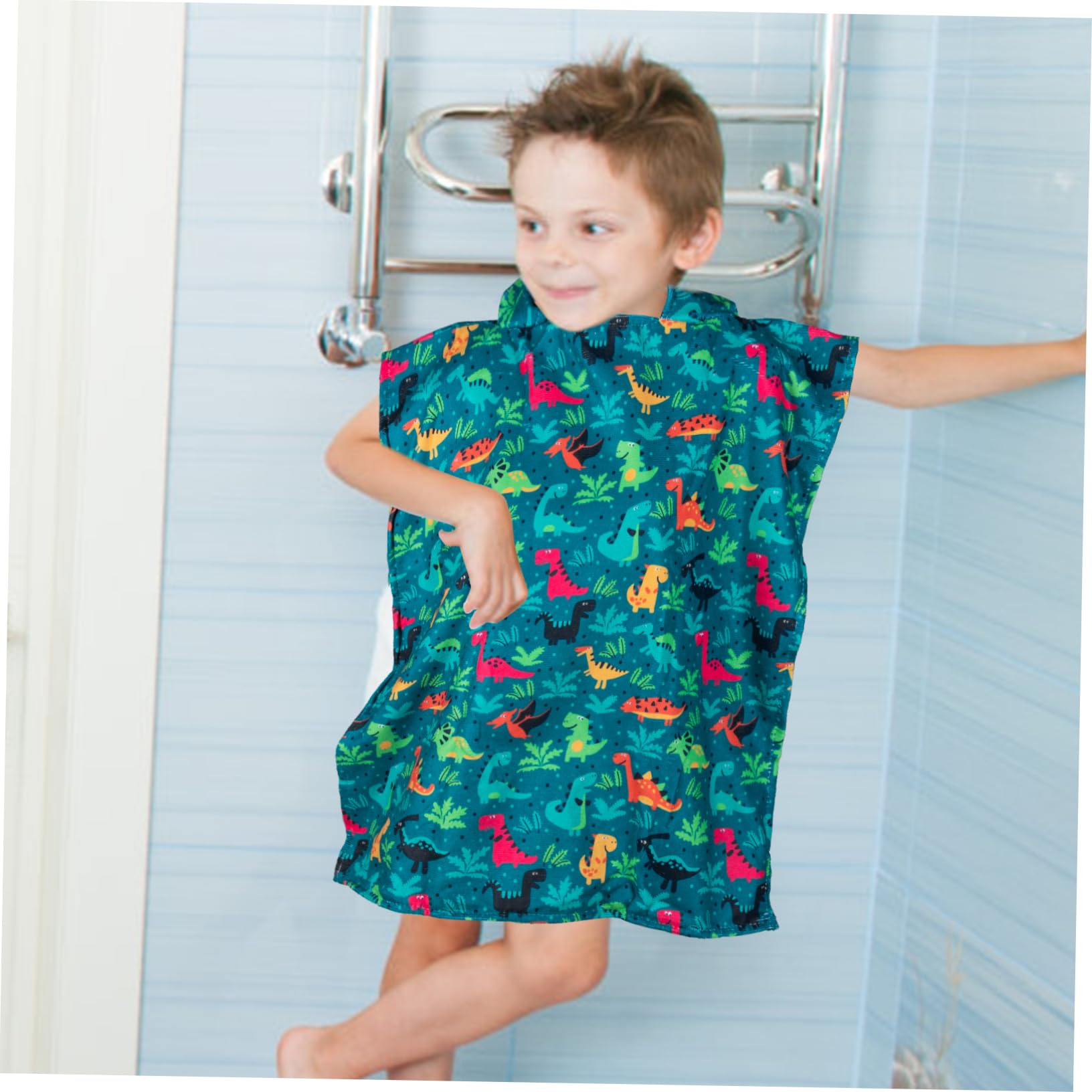 Toalla Capucha para Bebés Niños Toalla de Baño Absorbente Estilo Infantil 3D Apta para Tejido Sensible para Baby Shower y Playa