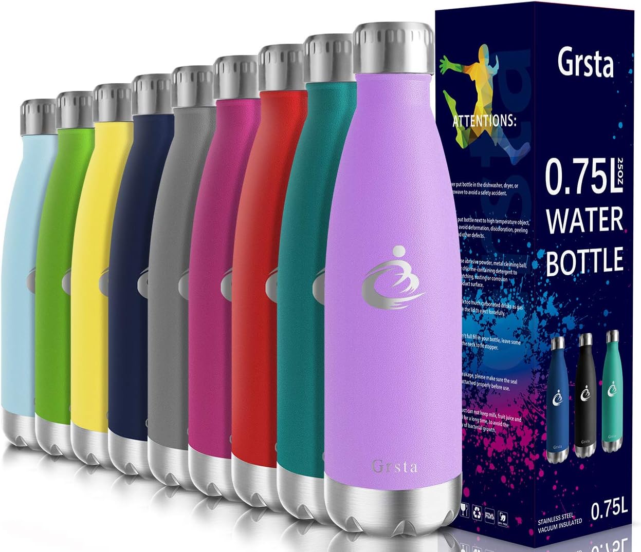 bottiglia isolata sottovuoto per auto