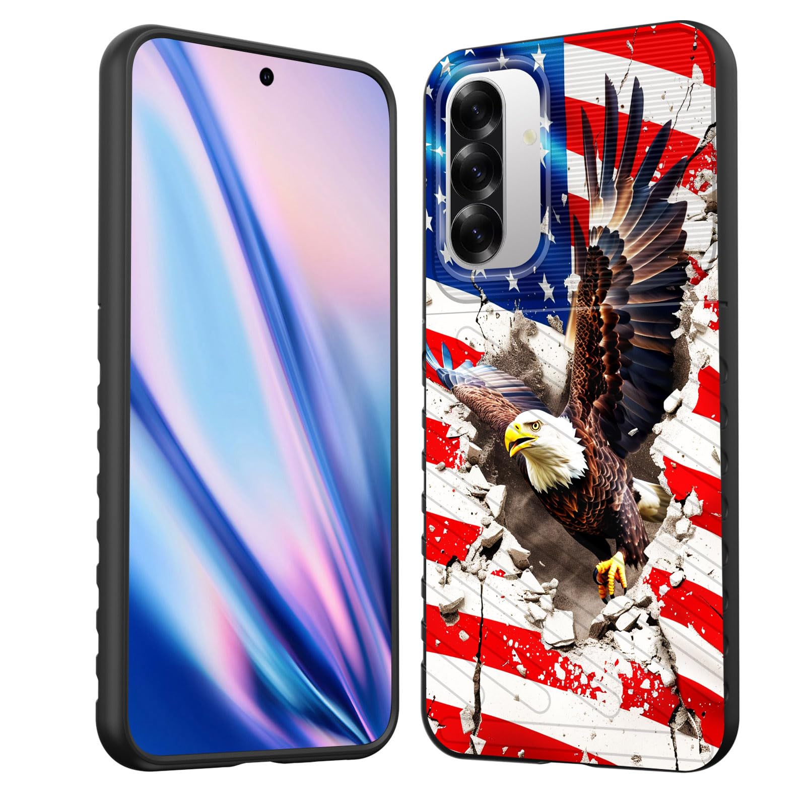 EFGWSDER for Galaxy A36 5G/A56 5G Case,Shock-Absorption Flexible TPU Rubber Protective Cell Phone Cover for Samsung Galaxy A36 5G/A56 5G 6.7 inch 2025