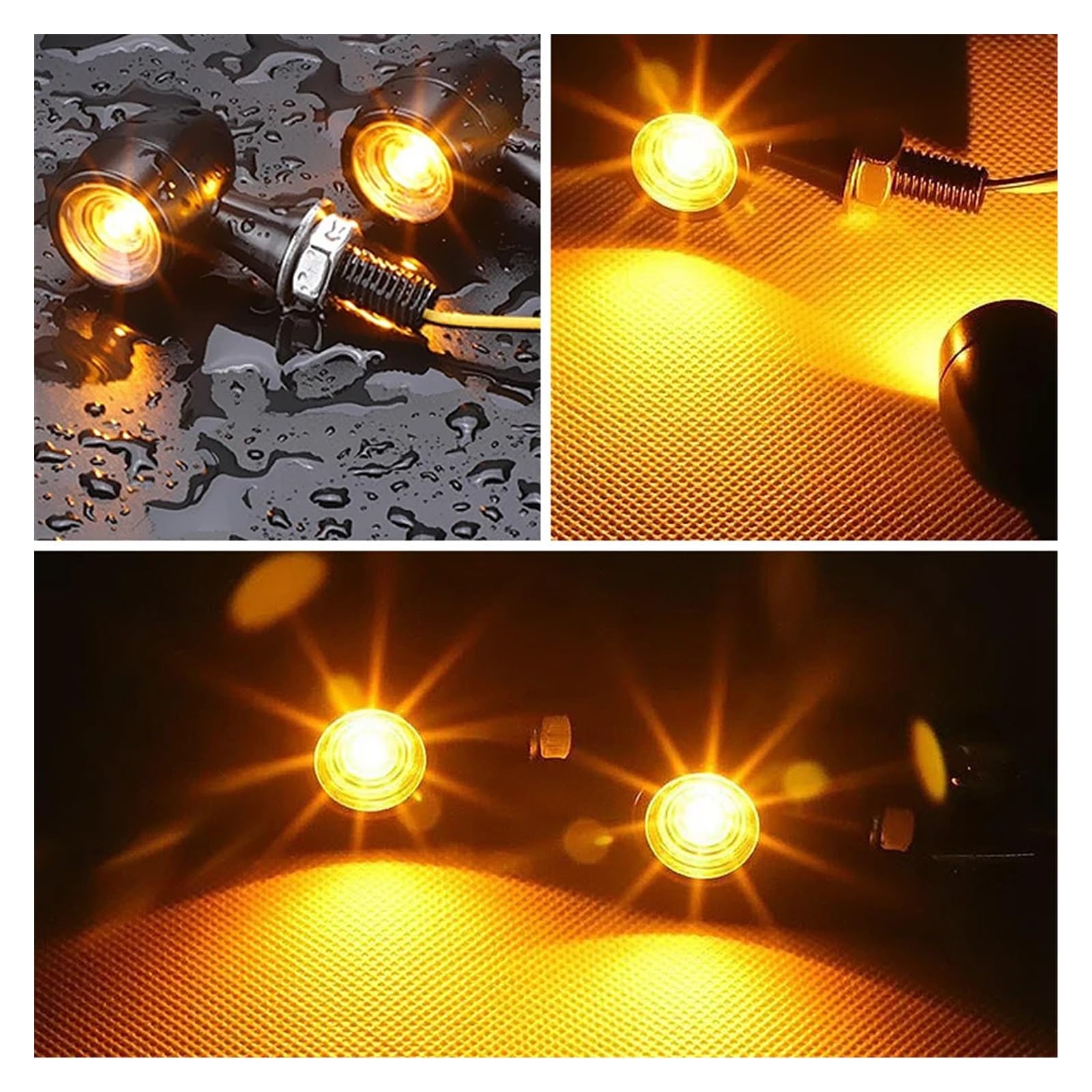 Luz LED de Intermitente Motocicleta Moto Clignotant Giro luz señal