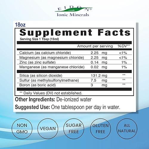 Miniatura 8 de Eidon Hueso Apoyo Mineral Suplemento 2Onza