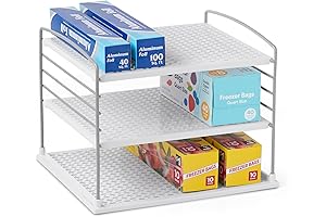 YouCopia UpSpace Cabinet Box Organizer: Spice Up Your Storage with Adjustable Shelves!