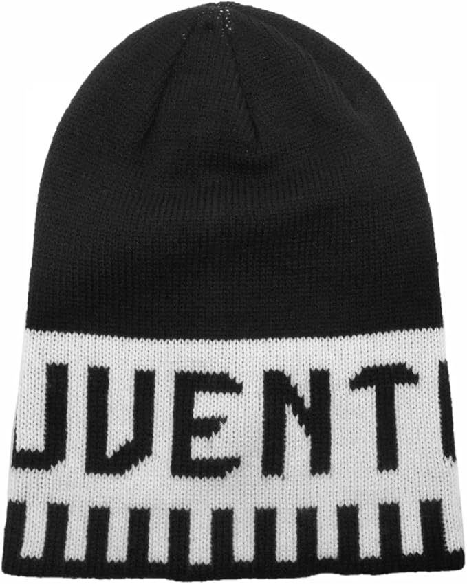 JUVIR|#JUVENTUS FC Cappello Jacquard Cappello Logato Jacquard, Uomo, nero,  L : Amazon.it: Sport e tempo libero