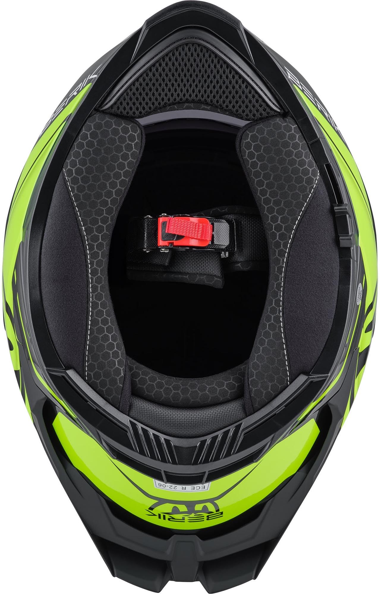 Berik FF871 Mapuro Casque, blanc/noir/gris, XS