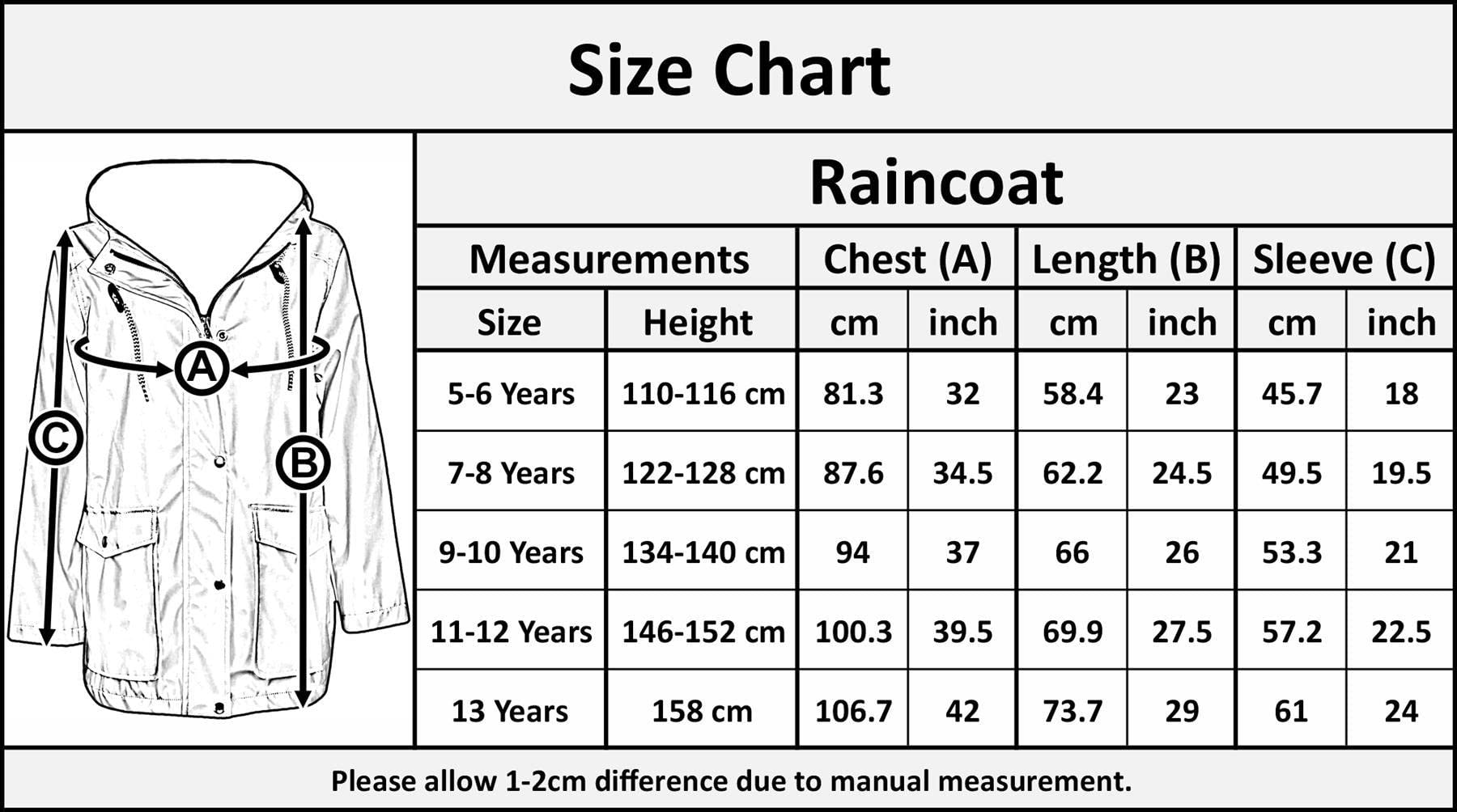 A2Z4 Kids PU Deszczowiec Kurtka Wiatrówka Wodoodporny Parka PU Raincoat 497 Yellow 13