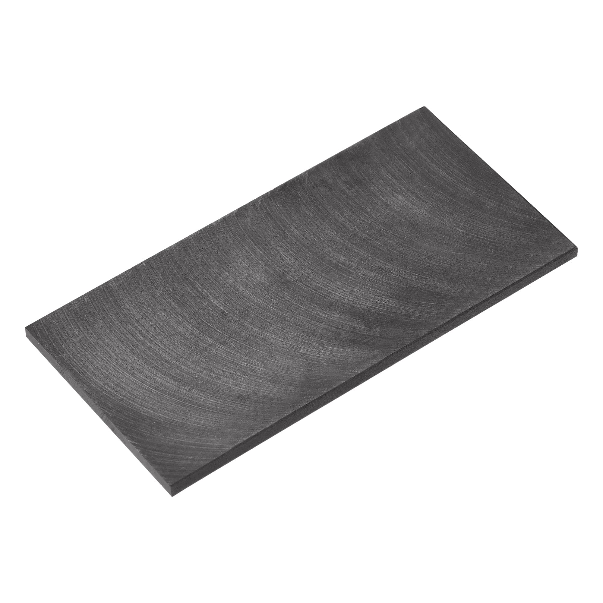 sourcing map Graphite Plate 100mmx50mmx3mm Graphite Blank Block for Experimental Electrode Electrolysis Electroplating Black 1pcs