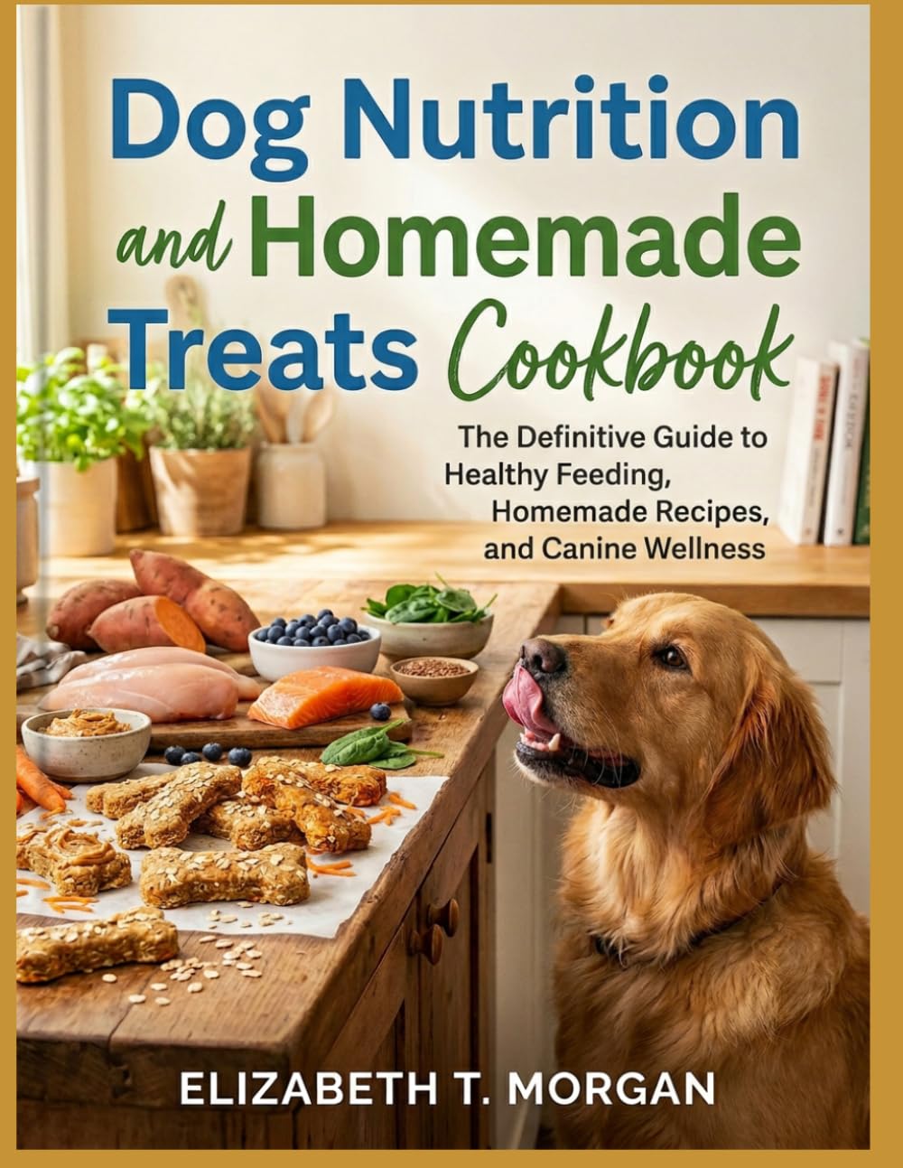 Dog Nutrition and Homemade Treats Cookbook: The Definitive Guide to Healthy Feeding, Homemade Recipes, and Canine Wellness