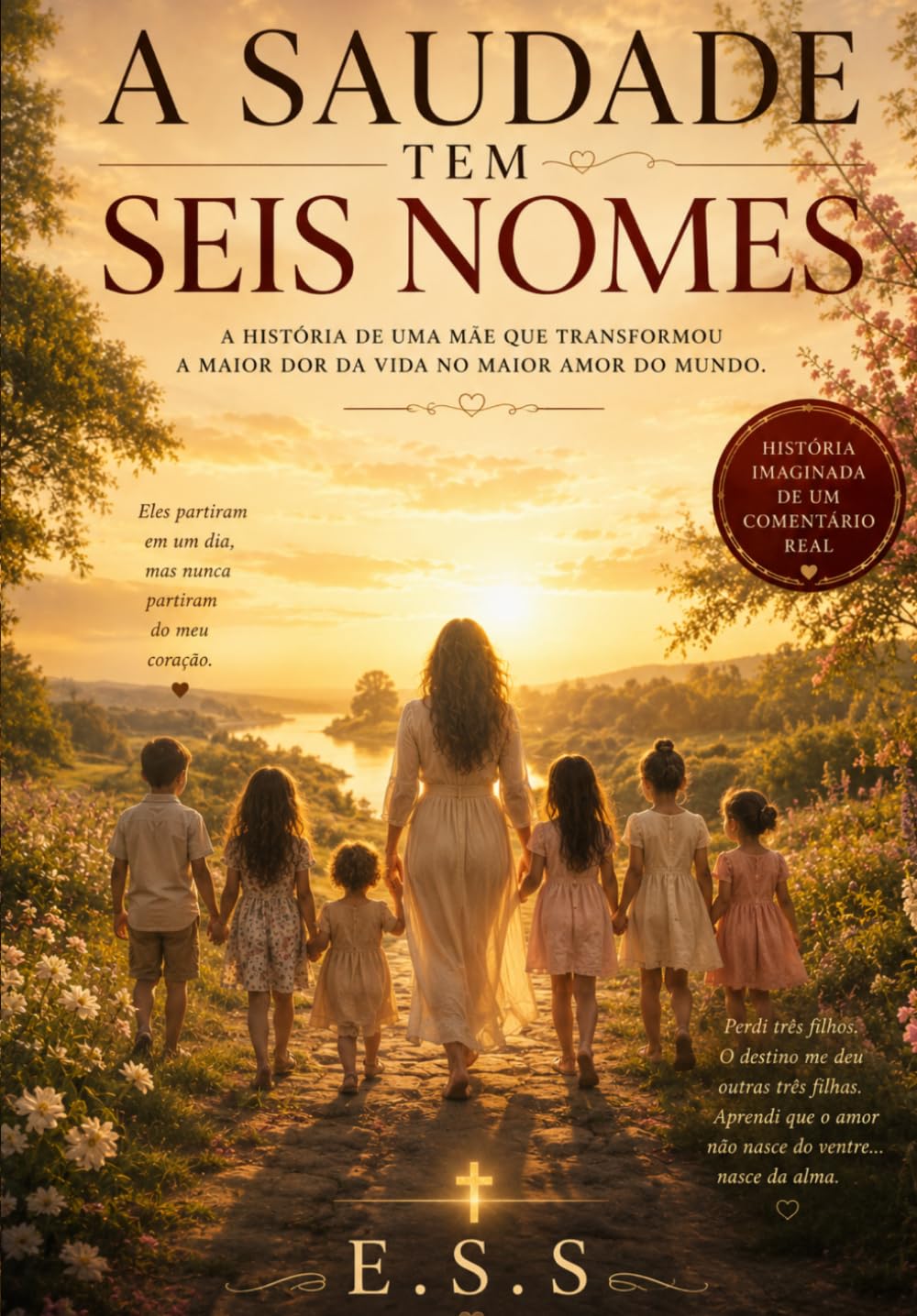 A SAUDADE TEM SEIS NOMES: A HISTÓRIA DE UMA MÃE QUE TRANSFORMOU A MAIOR DOR DA VIDA NO MAIOR AMOR DO MUNDO