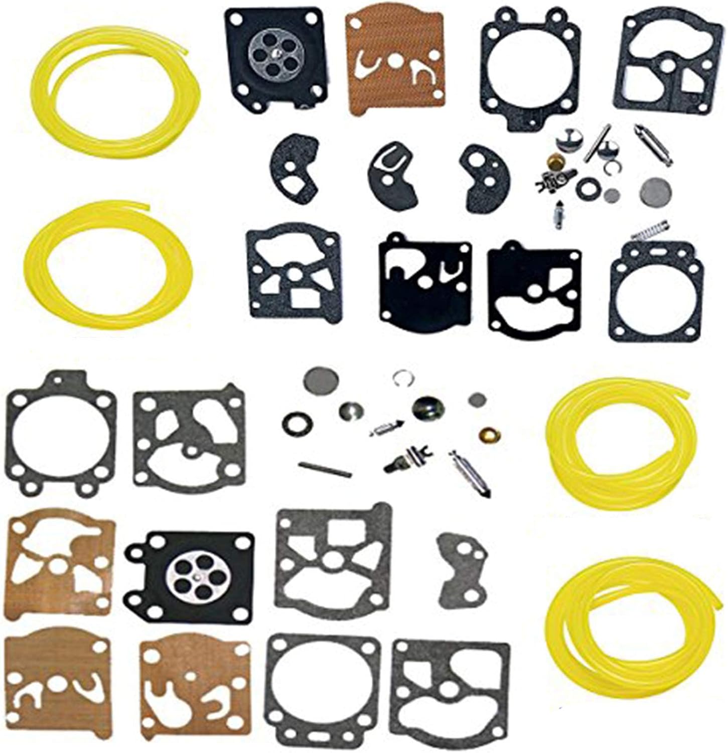 Kit De Réparation De Membrane De Carburateur Avec Durite De Carburant