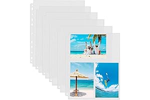 Sooez Photo Sleeves for 4x6 Photos (30 Pack) - Crystal Clear Archival...