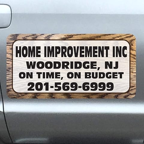 Vehicle Magnets sign With Custom Lettering 12