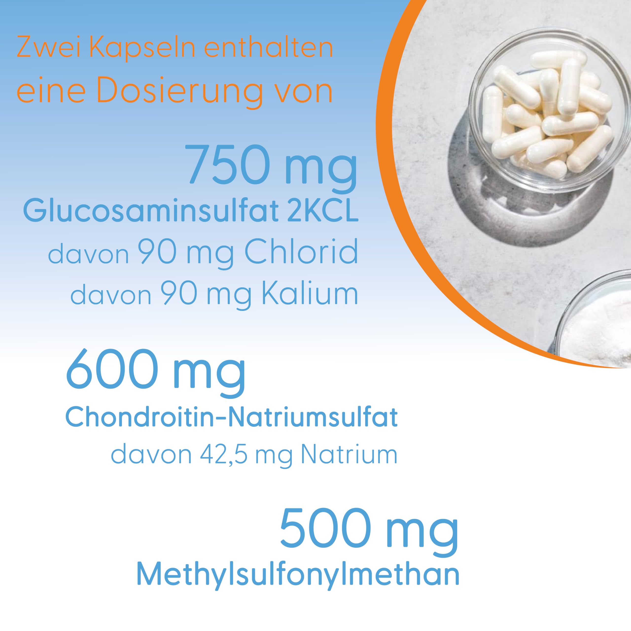 Doctor's Best, Glucosamin-Chondroitin MSM, mit OptiMSM, 120 Kapseln, Laborgeprüft, Sojafrei, Glutenfrei, Ohne Gentechnik