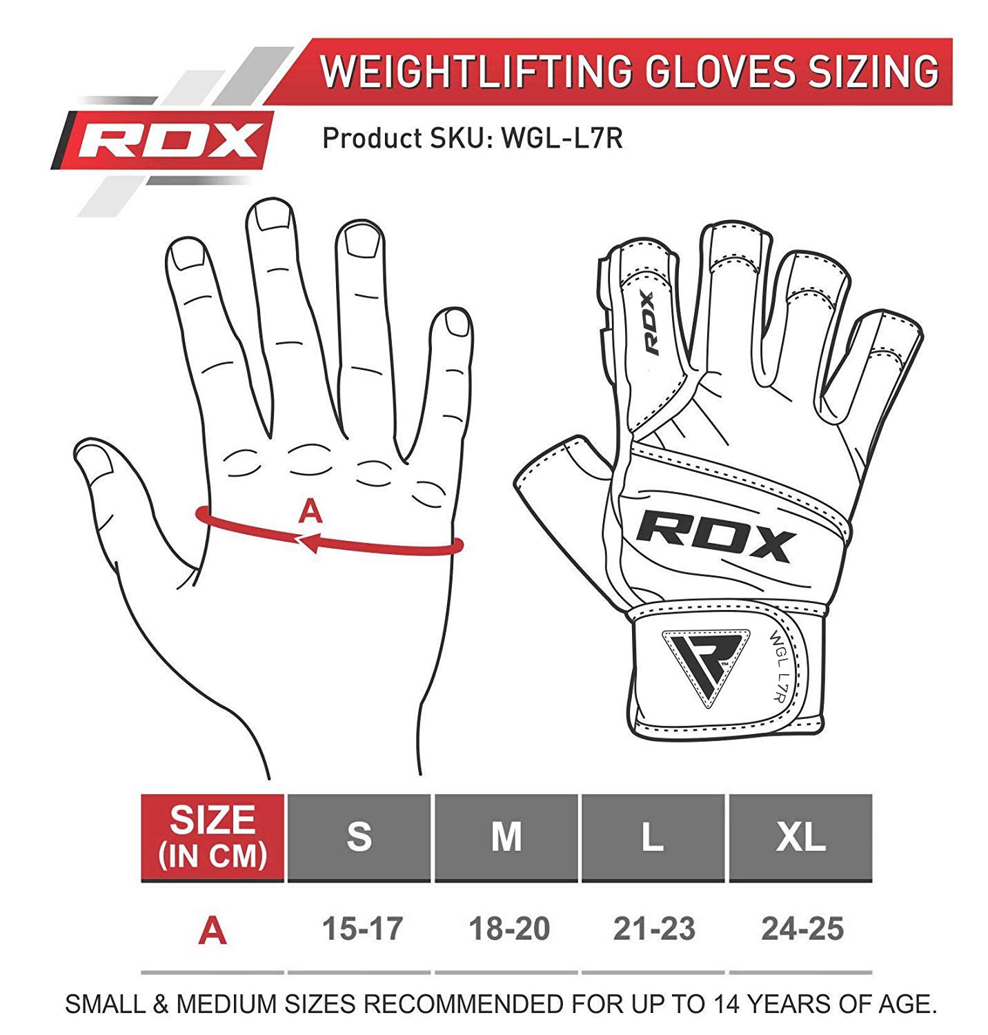 RDX Gants de Musculation Poignet Longue Workout Fitness Gymnastique Entrainement Cuir Maya Hide Powerlifter Halterophilie Gym Gloves