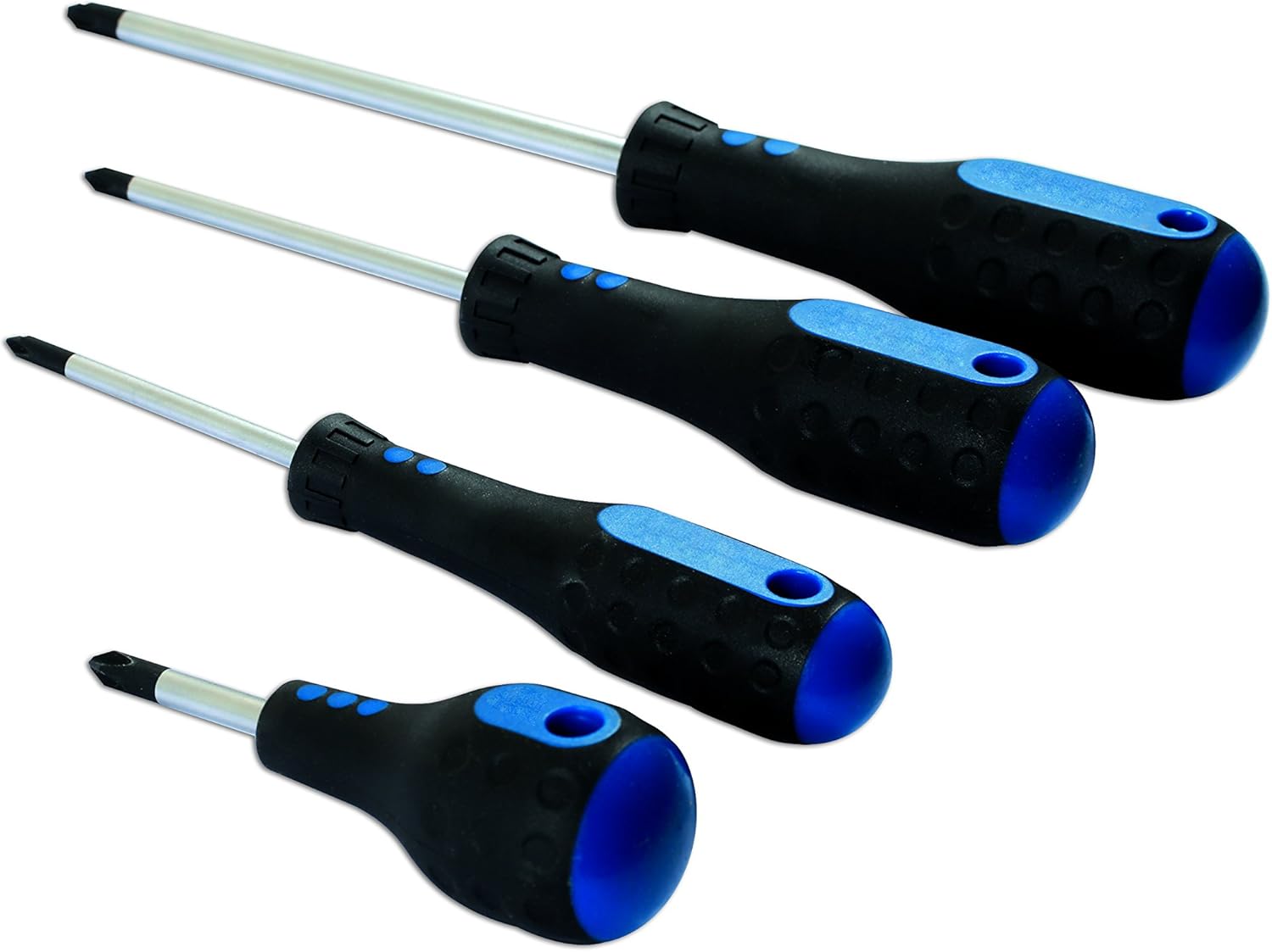 Laser 7036 JIS Screwdriver Set 4pc, Black