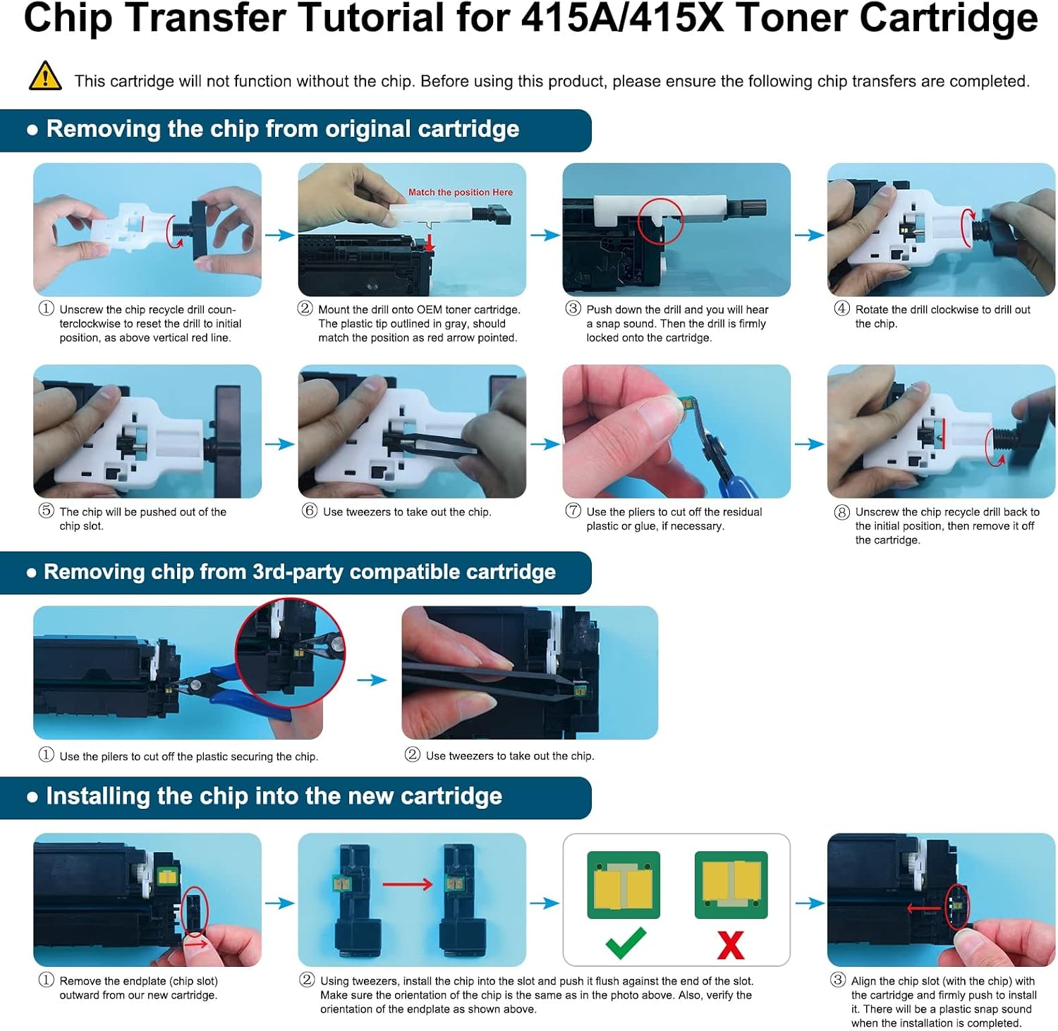 Cool Toner Compatible Toner Cartridge Replacement for HP 05A CE505A 05X(Black Cyan Magenta Yellow,4-Pack) CE505X