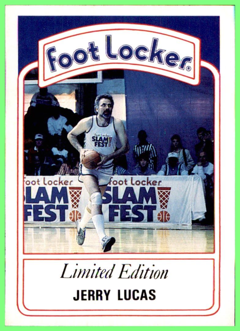 1991 Foot Locker Slam Fest 21 Jerry Lucas NEW YORK KNICKS HOF OHIO