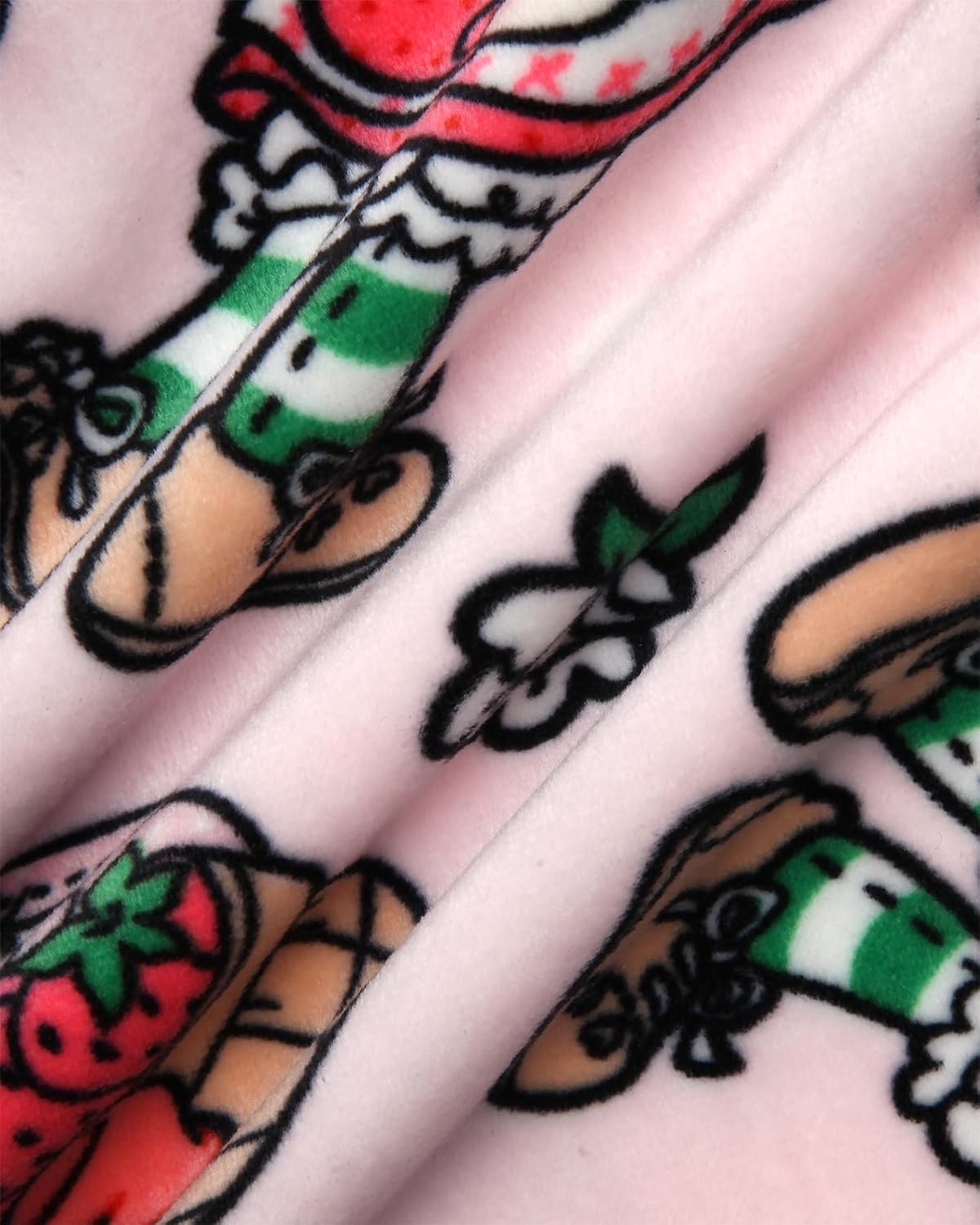 COCO BRANDS Strawberry Shortcake Womens Pajama Pants - Comfy Soft Lightweight Pajama Bottoms Sleepwear Lounge Pants for Women - Image 4