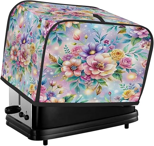 Miniatura 16 de Cubierta moderna para tostadora de uvas de vino tinto, protección de 2 rebanadas contra el polvo y las huellas dactilares, fundas para pan, fundas