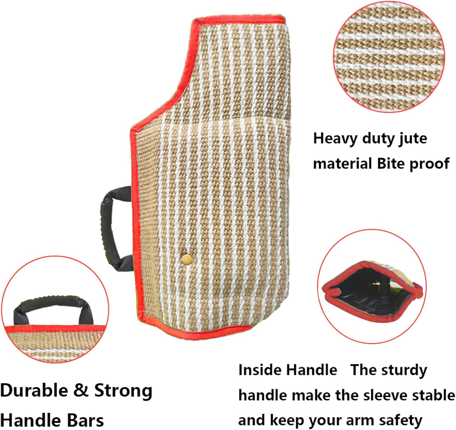 Genérico Bite Sleeve, Interactive Protective Guard | Dog Bite Trainer, for Medium and Large Breeds Daily Play Indoor Outdoor Teething and Obedience Development