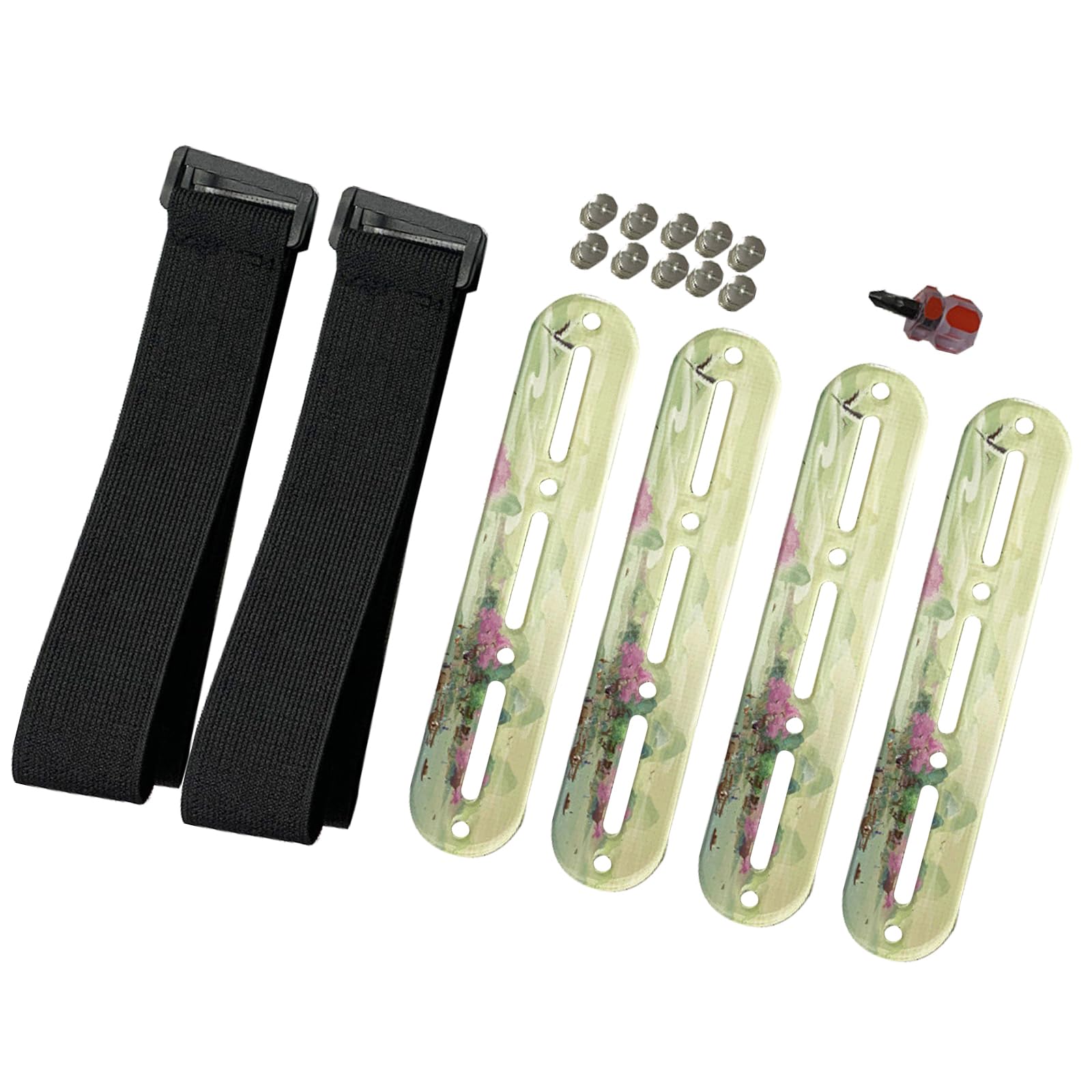 Buxuaaaa A Buxuaaa Acrylics Stitching Side Tension Clamps Embroidery Fabric Holder Clamp With Elastic Strap For Stitching Embroidery Frame Ccessories