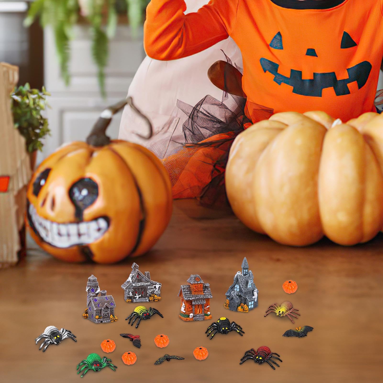 ハロウィン アンティーク ホーンテッドハウス 8種類の光 ハロウィン