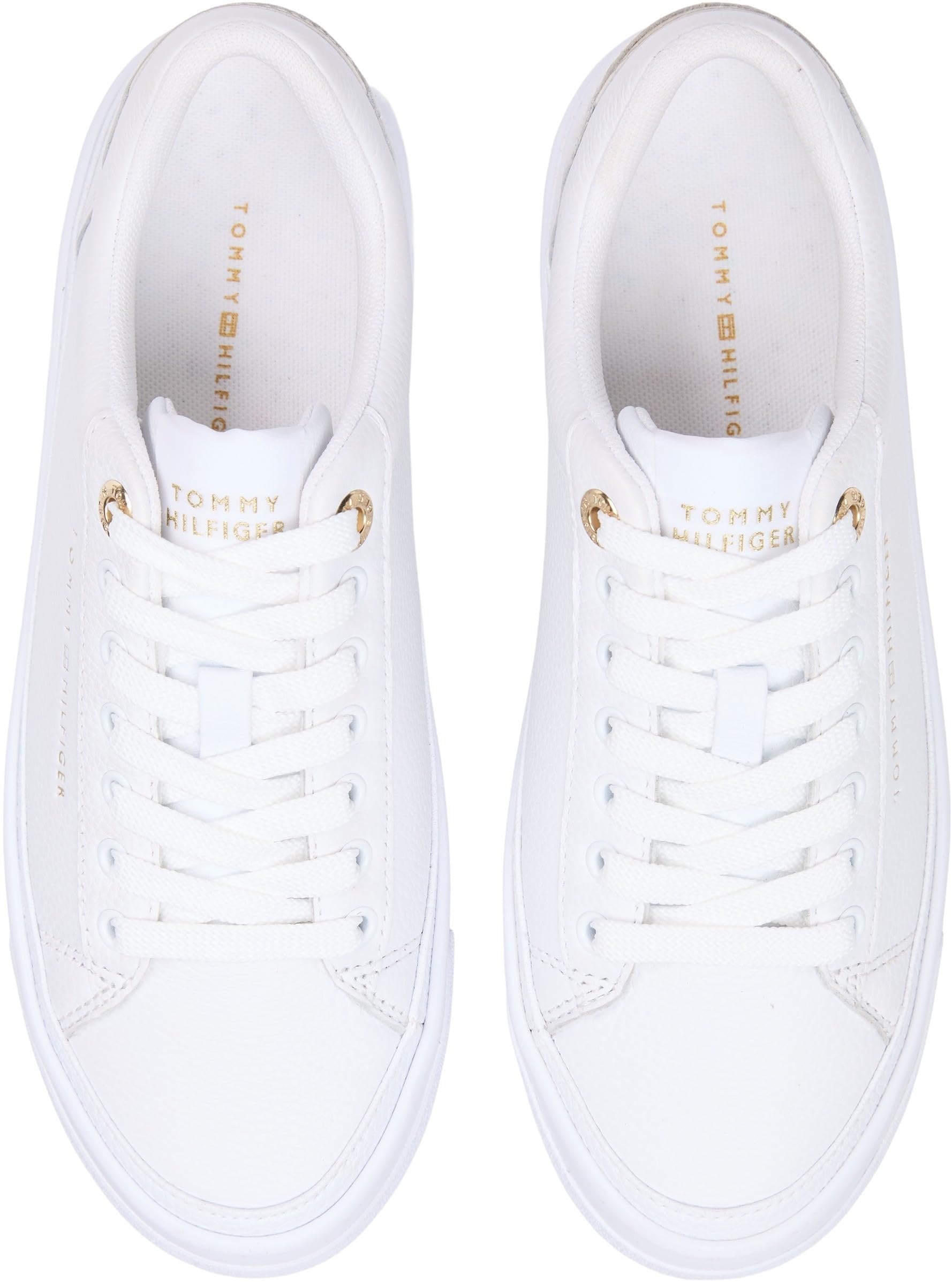 Tommy Hilfiger Kobiety Th Platform Sneaker Tumbled Ltr Fw0fw09018Niski top