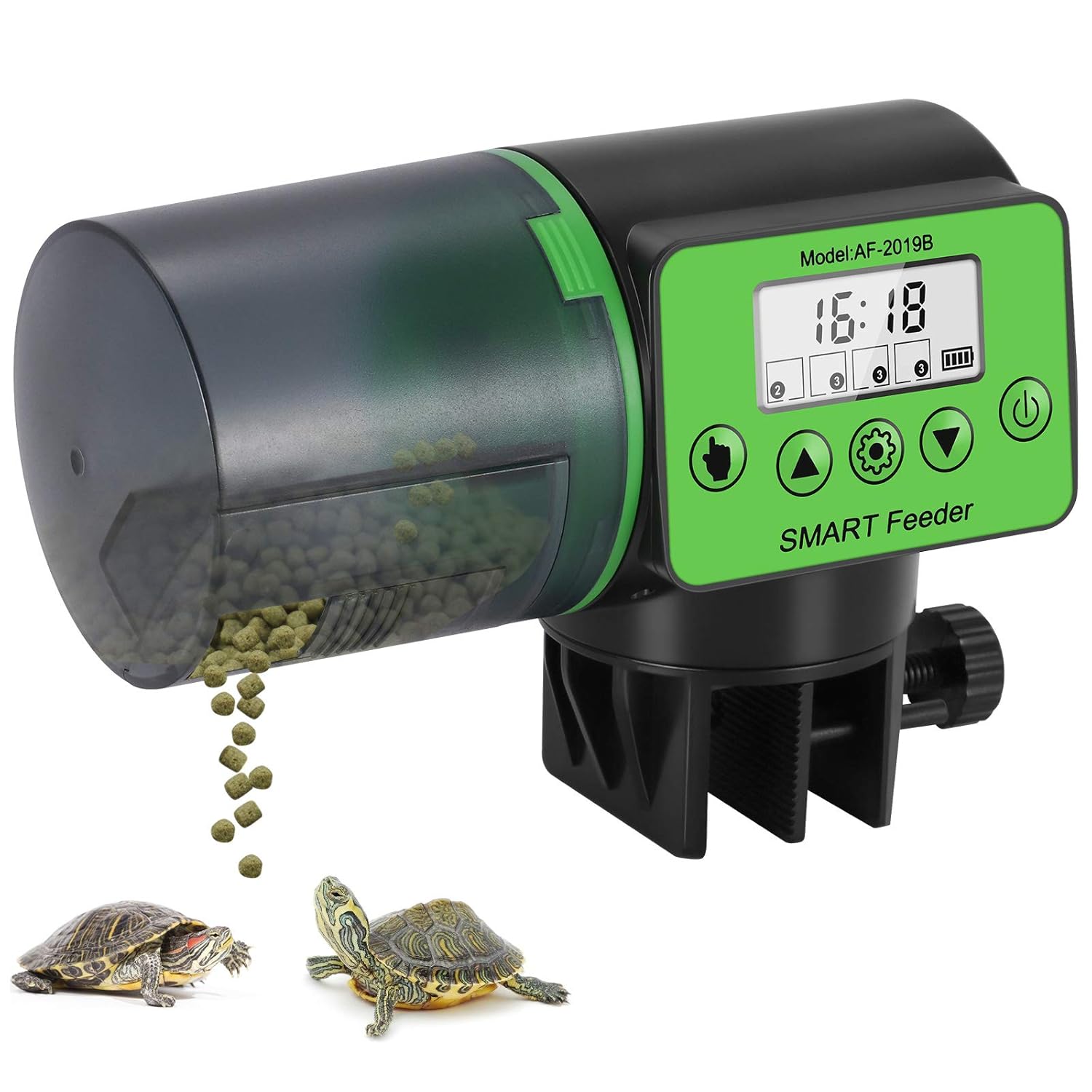 Automatic Fish Feeder 200ML Auto Fish Turtle Feeder for Aquarium/Fish