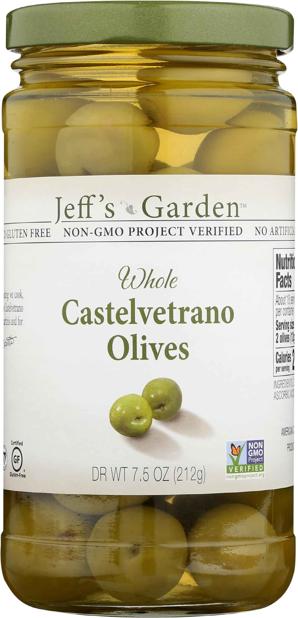 Olives Castelvetrano Whole, 7.5 Ounce