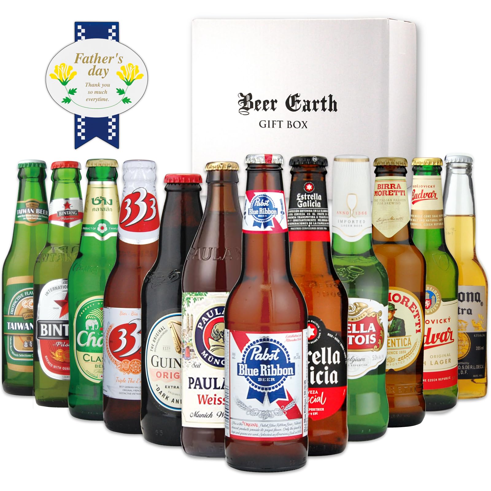 Amazon.co.jp: 父の日 世界のビール 12本 飲み比べ ギフトセット 12か